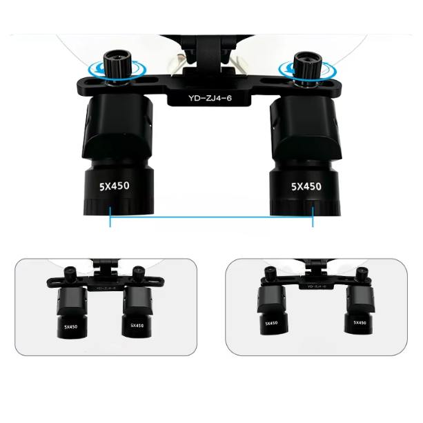 Lupe ZT mit Linse 4x-6x und 40.000 Lumen