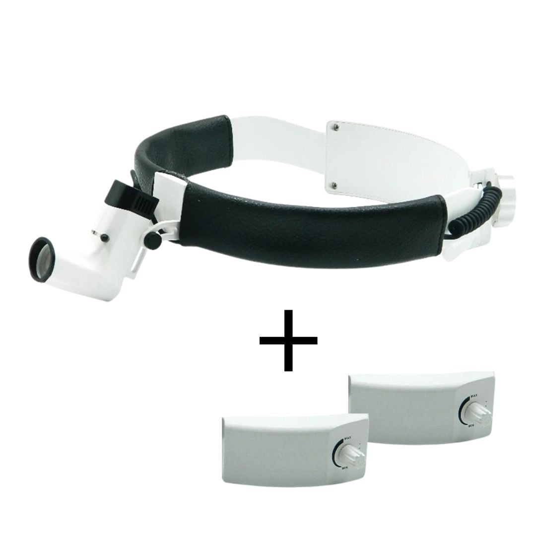 Ultra leistungsstarke AGS Stirnlampe mit 110.000 Lumen und Transportkoffer