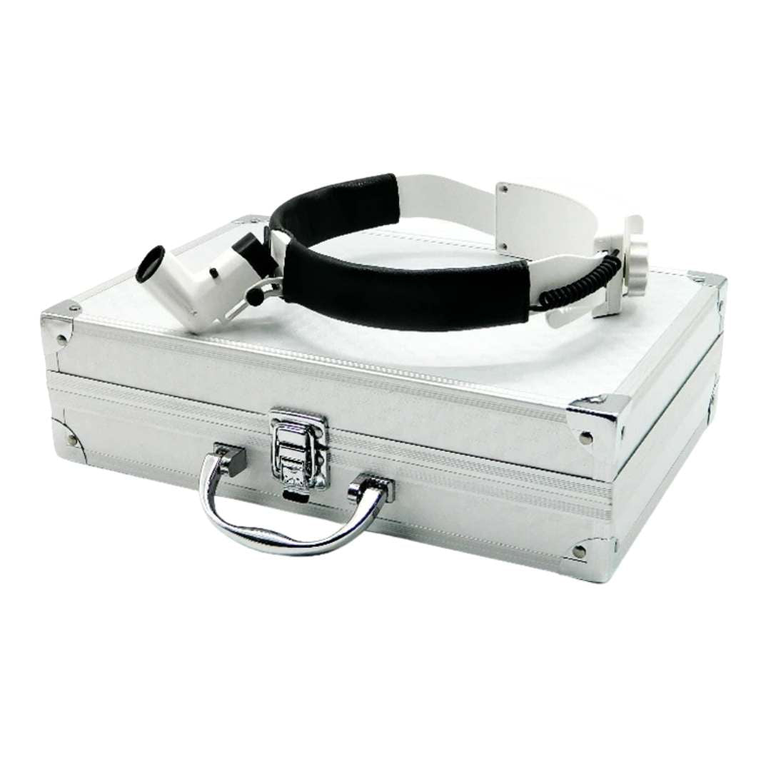 Ultra leistungsstarke AGS Stirnlampe mit 110.000 Lumen und Transportkoffer