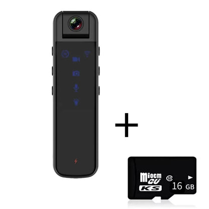 Mini-Taschenkamera in Full-HD mit langer Akkulaufzeit