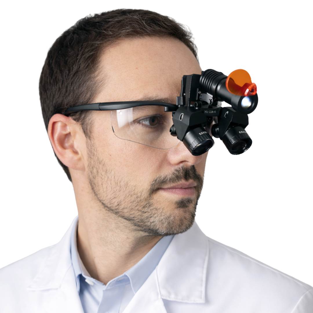 Lupa Dental ZT — diseño ergonómico para uso prolongado