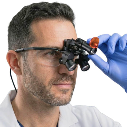 Lupa Dental ZT — uso profesional en endodoncia