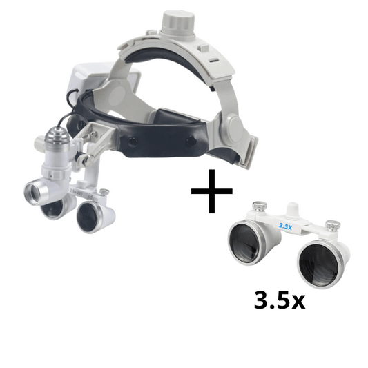 Pro Vision S Lupe mit 3,5x Linse und 80.000 Lumen