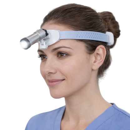 A100 5-Watt-Stirnlampe mit wiederaufladbarer Intensitätseinstellung