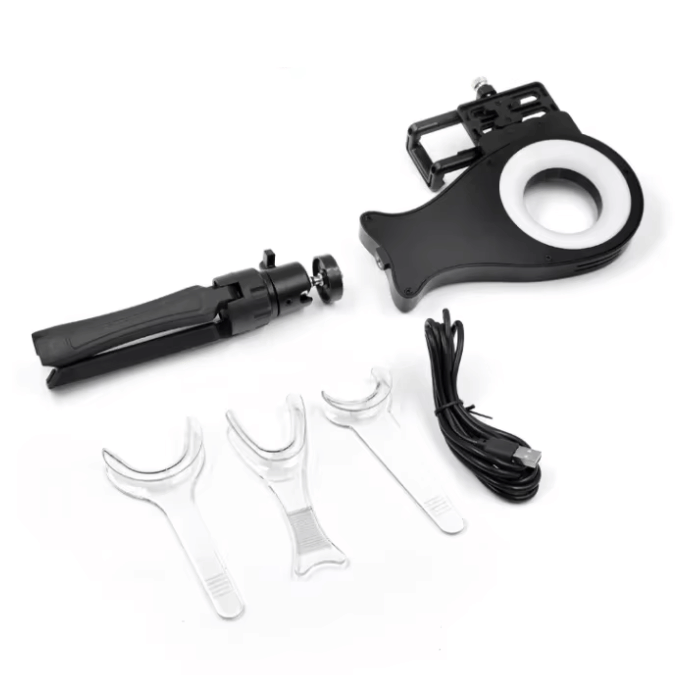 Oral-Fotografie-Halter V4 – kompatibel mit jedem iPhone- und Android-Modell