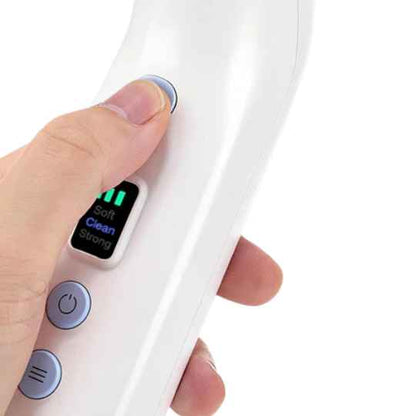 Elektrischer visueller Mandelstein-Entferner Mandelstein-Entfernungsset Vakuum mit Spülspritze Sofortige Absaugung von Mandelsteinen