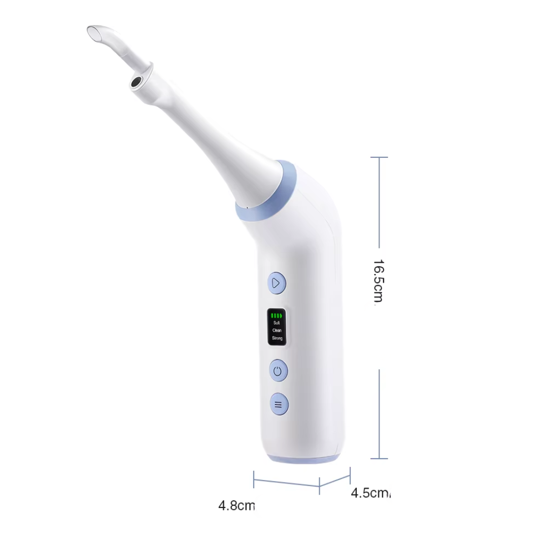 Elektrischer visueller Mandelstein-Entferner Mandelstein-Entfernungsset Vakuum mit Spülspritze Sofortige Absaugung von Mandelsteinen