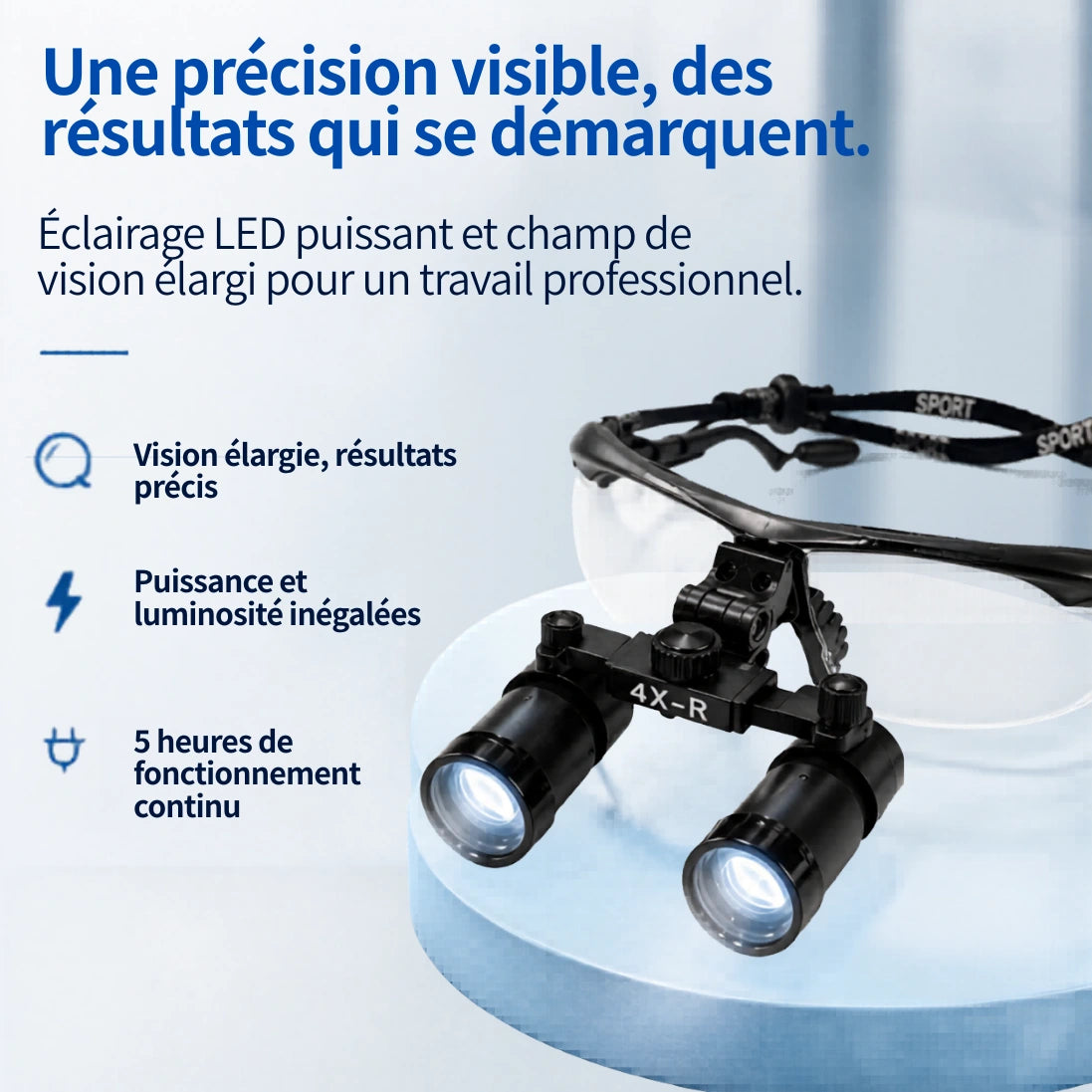 Macro Vision 4x — une précision visible