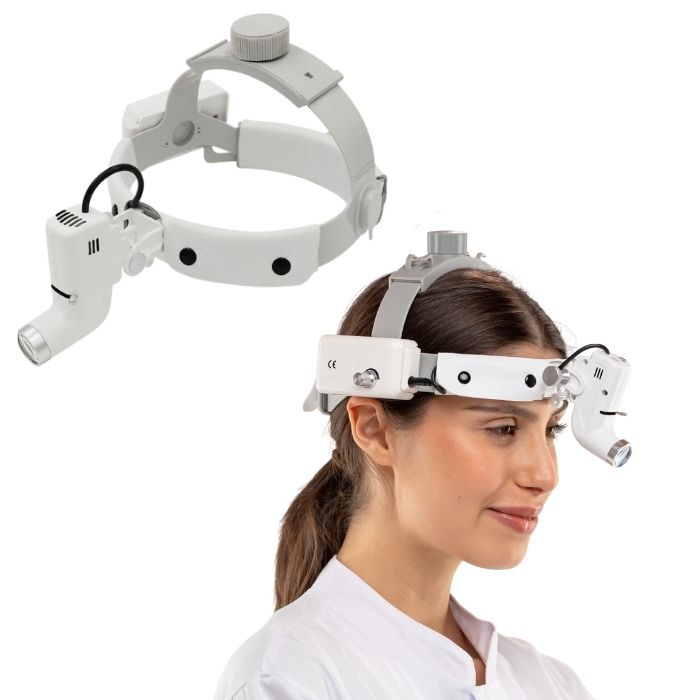 Hochleistungs-Stirnlampe für zahnärztliche/medizinische Anwendungen – Pro Vision

