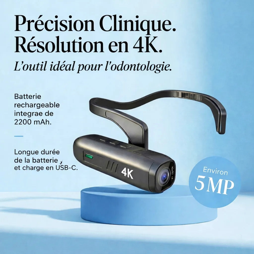 Précision clinique, résolution 4K — l'outil idéal pour l'odontologie