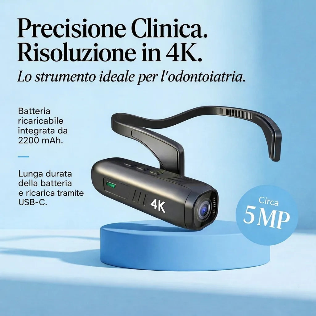 [locale:it] Precisione clinica, risoluzione 4K — lo strumento ideale per l'odontoiatria