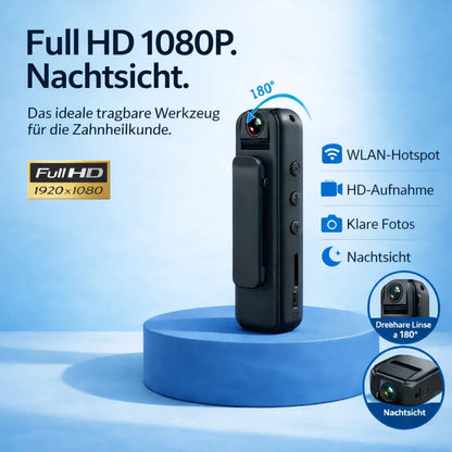 [locale:de] Full HD 1080P, Nachtsicht — das ideale tragbare Werkzeug für die Zahnheilkunde