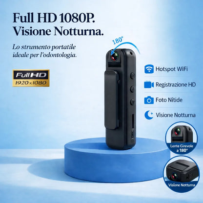 [locale:it] Full HD 1080P, visione notturna — lo strumento portatile ideale per l'odontoiatria