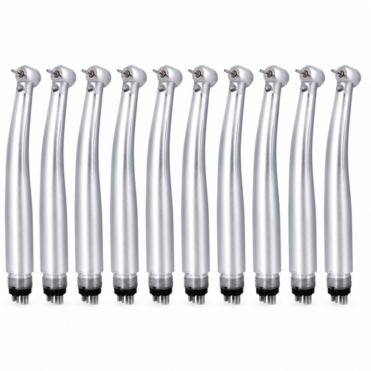 Hochgeschwindigkeits-LED-Dentalturbine - 10-teiliges Set (2 oder 4 Löcher)